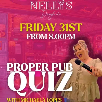 August Bank Holiday Kickoff: Pub Quiz with Michaela Lopes & Ben Reel Live