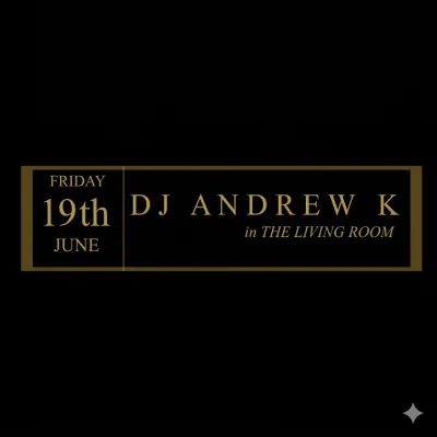 DJ Andrew K in The Living Room Sarsfields
