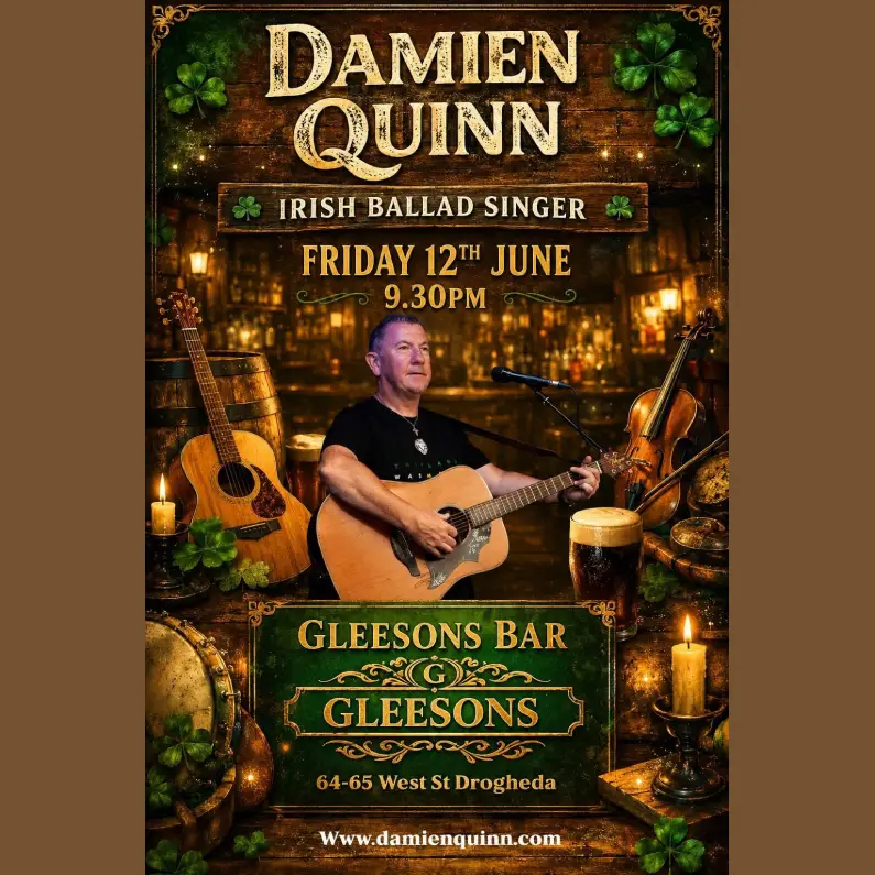 Friday Music in Gleesons with Damien Quinn