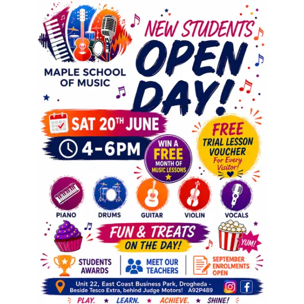 Maple School of Music Open Day