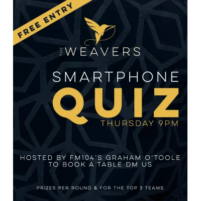 Thursday @ The Weavers Smartphone Quiz