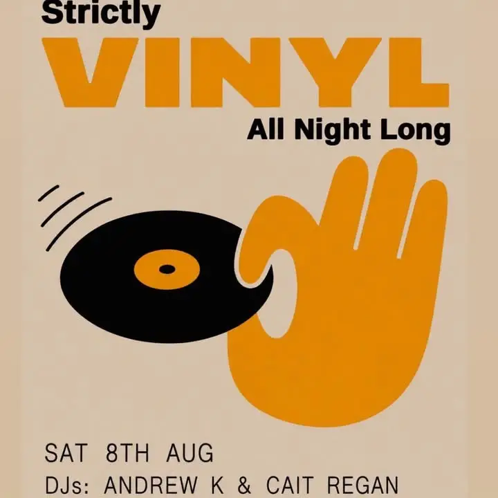Strictly Vinyl @ Clarkes the Saturday DJ Andrew K & Cait Regan