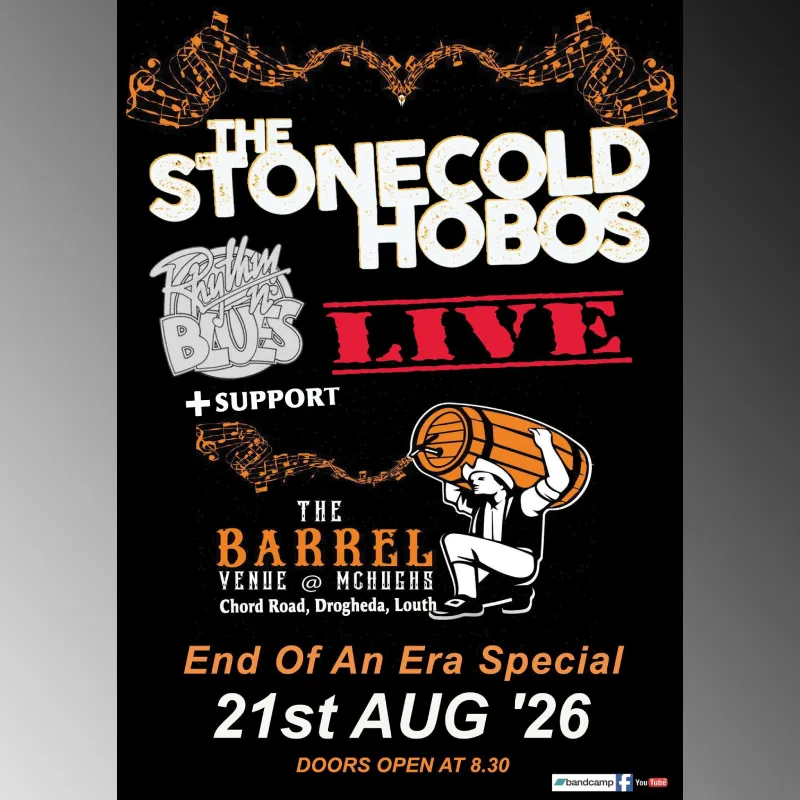 Venue Map 33 Mark your calendars for an unforgettable night of raw blues as The Stonecold Hobos take to the stage