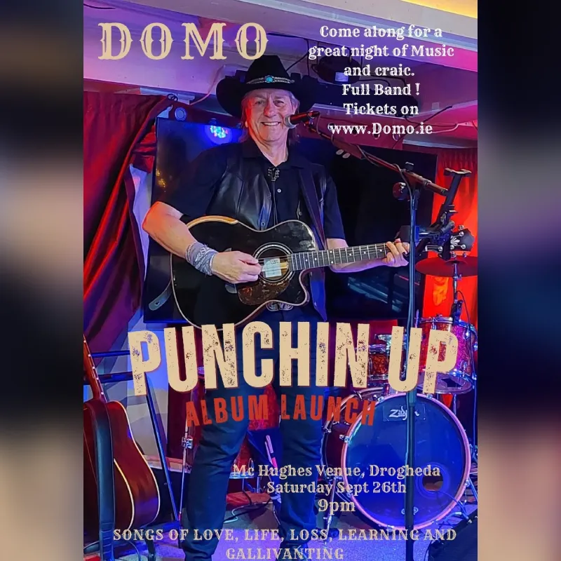 Domo McGroddy – _Punchin Up_ Album Launch Party Main Image