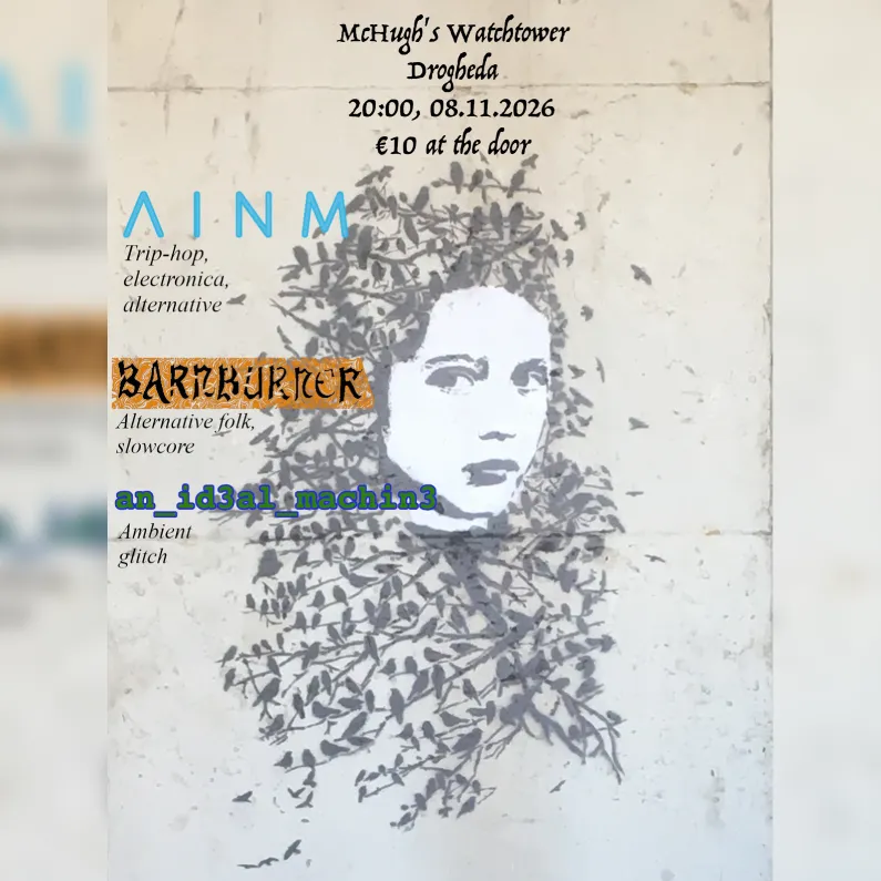 AINM, BARNBURNER & an_id3al_machin3 – Live at McHugh